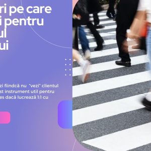 avatarul clientului ideal - intrebari pentru realizarea propriului profil de client . Banner produs
