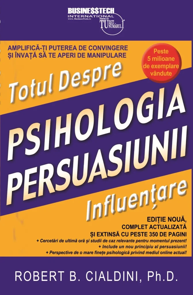 Psihologia persuasiunii coperta carte